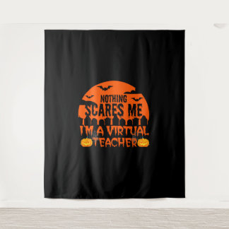 Funny Virtual Teacher Tapestry