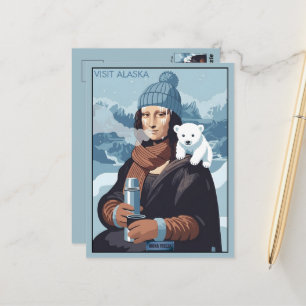 Funny Visit Alaska Postcard