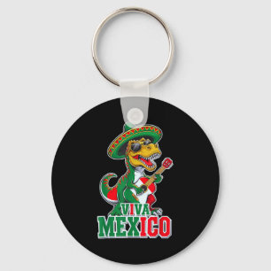 Funny viva mexico kids cinco de mayo dance mexican key ring