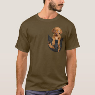 Funny Vizsla in Your Pocket for Vizsla Lovers T-Shirt