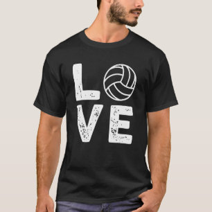 Funny Volleyball Design For Men Women Ball Volleyb T-Shirt