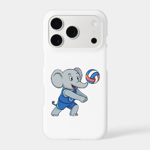 Funny Volleyball Elephant Sports Phone Case