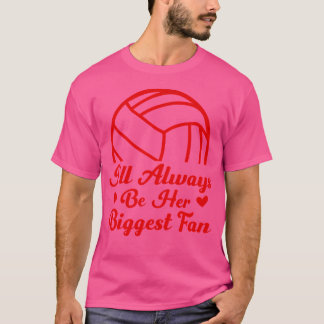 Funny Volleyball For Women Mum Dad Coach Volleybal T-Shirt
