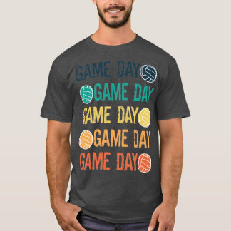 Funny Volleyball Lovers Fan Player Team Coach Retr T-Shirt