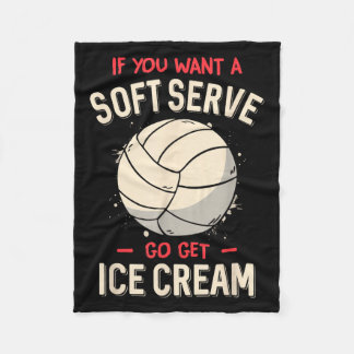 Funny Volleyball Shirt For Girls Teens Women Kids  Fleece Blanket