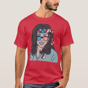 Funny VP Kamala  4th of July Merica T-Shirt