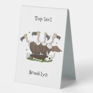 Funny vultures humour cartoon