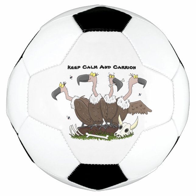 Funny vultures humour cartoon football (Front)