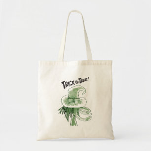 Funny Wacky Witch Halloween Tote Bag