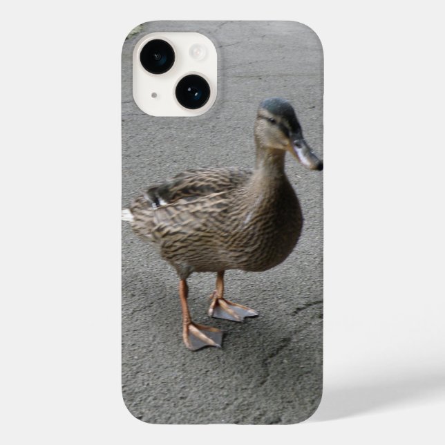 Funny Waddling Duck Case-Mate iPhone Case (Back)