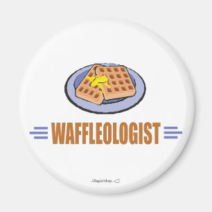 Funny Waffle Magnet