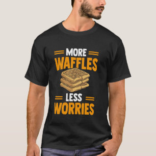 Funny Waffle Seller Men Women Breakfast Pastries W T-Shirt