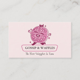 Funny Waffles Business Card