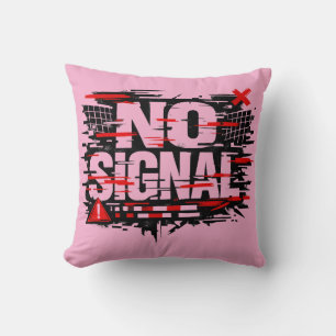 Funny Warning Throw Pillow – “Does Not Signal As I