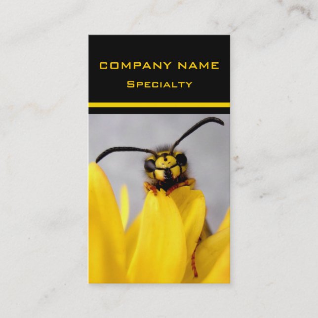 Funny Wasp - Business Card (Front)