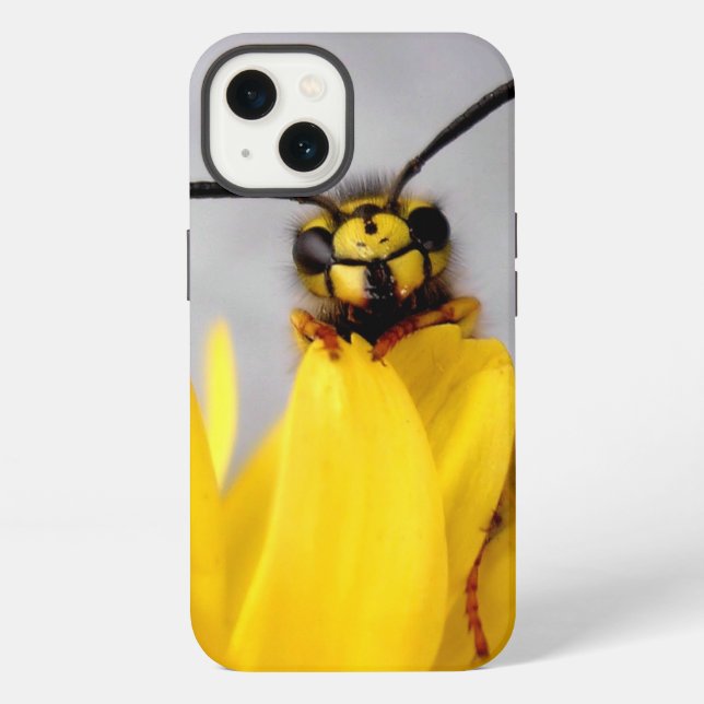 Funny Wasp iPhone Case (Back)