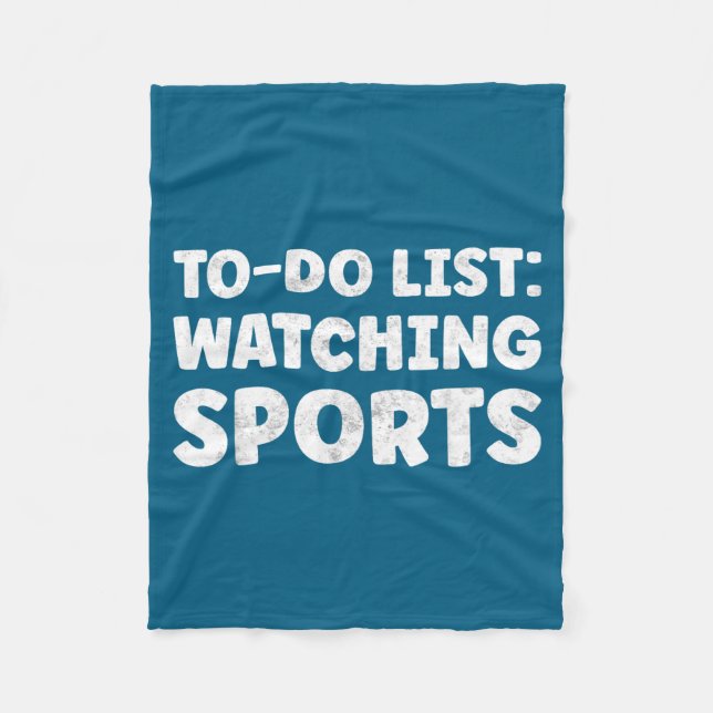 Funny Watching Srts Lover Quotes Srts Online  Fleece Blanket (Front)