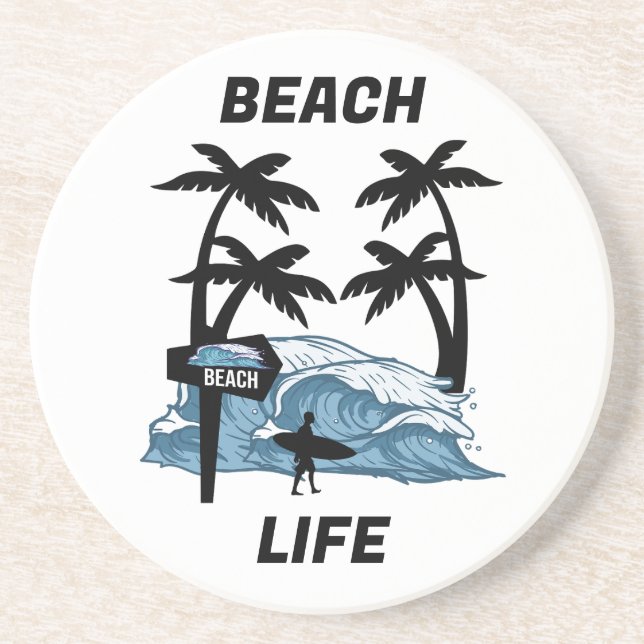 Funny Water Wave Coaster (Front)