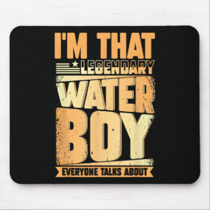 Funny Waterboy Football Team Manager Hydration Spe Mouse Mat