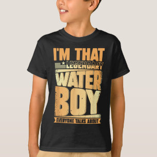 Funny Waterboy Football Team Manager Hydration Spe T-Shirt