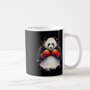 Funny Watercolor Art Boxing Panda Boxer With Boxin Coffee Mug