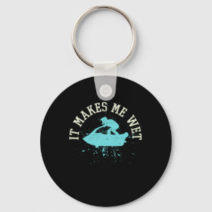 Funny Watercraft Rider I Funny Jet Skiing  Key Ring