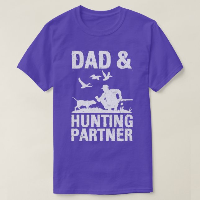 Funny Waterfowl Hunting Duck Hunting Dad Hunting P T-Shirt (Design Front)