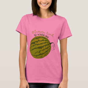 Funny Watermelon Belly T-Shirt