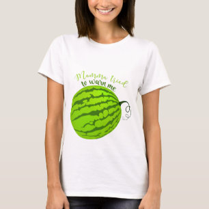 Funny Watermelon Belly T-Shirt