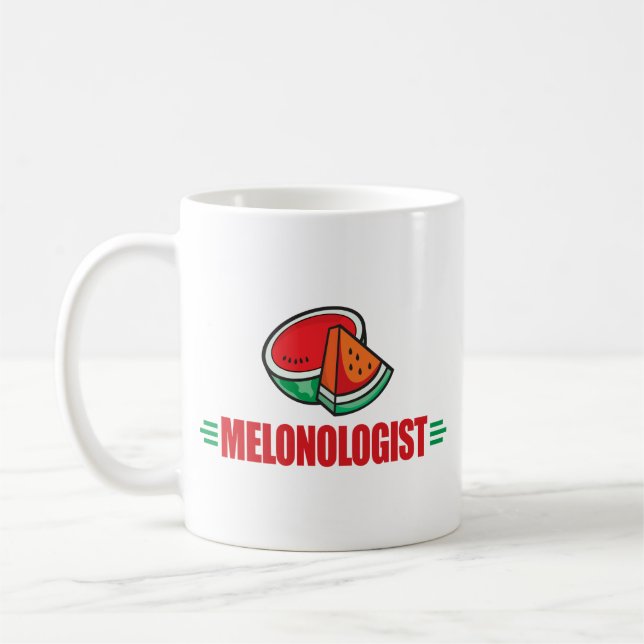 Funny Watermelon Coffee Mug (Left)
