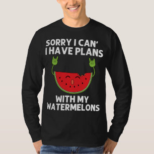 Funny Watermelon Designs For Men Women Summer Frui T-Shirt