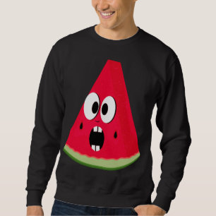 Funny Watermelon Tropical Fruits Summer Camp Lover Sweatshirt