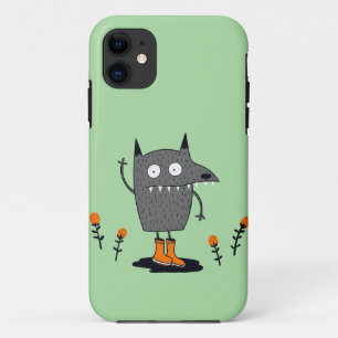 Funny Waving Monster iPhone 11 Case