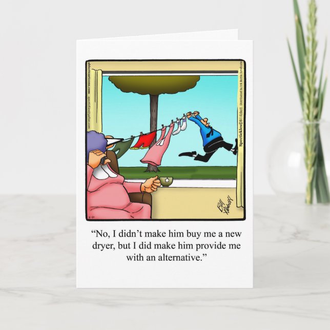 Funny Wedding Anniversary Card for Them (Front)