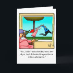 Funny Wedding Anniversary Card for Them<br><div class="desc">Wonderfully funny and slightly sarcastic cartoon characters in hilarious situations that’s sure to bring a smile to anyone’s face. Great fun for the wonderfully funny, slightly sarcastic characters you know! Enjoy spreading the laughter with this hilarious anniversary humour greeting card by cartoonist Bill Abbott; send some laughs along with your...</div>