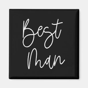 Funny Wedding Bridal Party Groomsmen Best Man Magnet