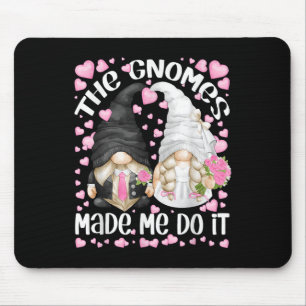 Funny Wedding Bride And Groom Motif The Gnomes Mad Mouse Mat