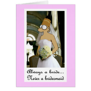 Funny Wedding Card