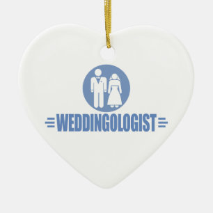 Funny Wedding Ceramic Tree Decoration