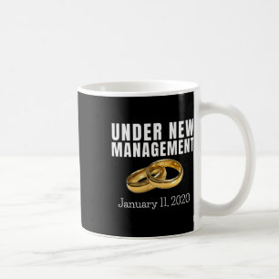Funny Wedding Engagement Gift Bride Groom January Coffee Mug