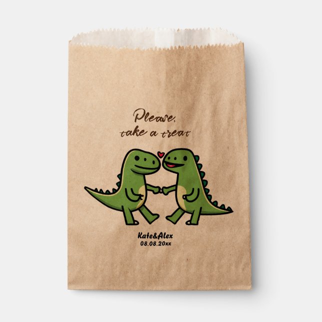 Funny Wedding Favour Bags (Front)