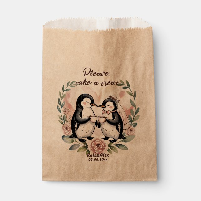 Funny Wedding Favour Bags (Front)