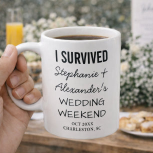 Funny Wedding Merch Custom Wedding Favour Keepsake Coffee Mug