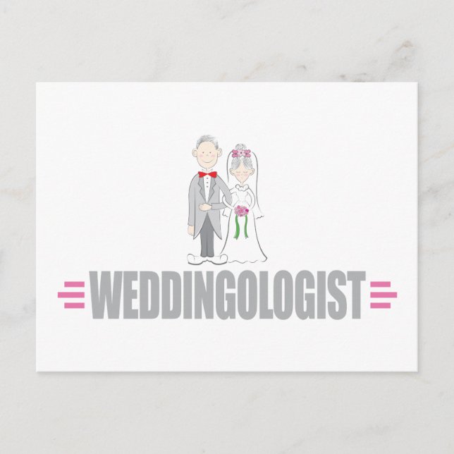 Funny Wedding Postcard (Front)