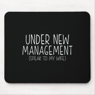 Funny Wedding Saying New Husband Humor Quote, Newl Mouse Mat
