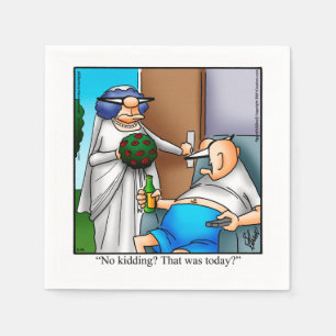 Funny Wedding / Shower Humour Cocktail Napkins