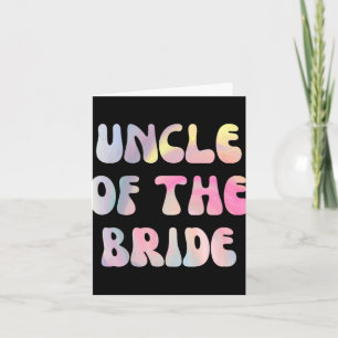 Funny Wedding Uncle Of The Bride Card