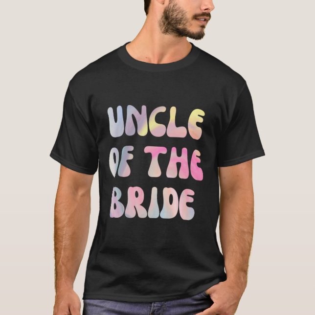 Funny Wedding Uncle Of The Bride  T-Shirt (Front)