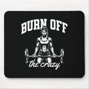 Funny Weightlifting Bodybuilding Power Lifting Say Mouse Mat
