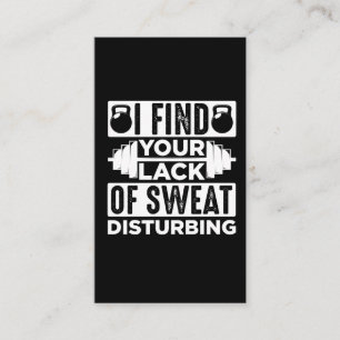 Funny Weightlifting Graphic Gym Sport Athlete Business Card